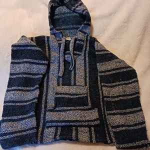 Vintage Artesanias Tlaxcaltecas Poncho Sweater